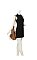 METRO Buckle Flap Pocket Convertible Backpack