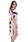 Abstract Print Long Light Topper Kimono