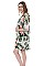 Flamingo Print Light Kimono