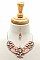 CHIC BEADS AND CRYSTALS FASHION NECKLACE AND EARRING SET JYJS-5810