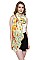 Soft Bold Floral Print Oblong Scarf