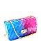 Medium Translucent Embossed Jelly Shoulder Bag