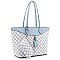 2-in-1 Stylish Monogram Shopper Wallet Set
