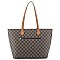 2-in-1 Stylish Monogram Shopper Wallet Set