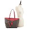2-in-1 Stylish Monogram Shopper Wallet Set