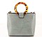 FASHION ACETATE HANDLE CROSS BODY BAG