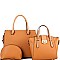 Classy 3 in 1 Structured Satchel Value SET MH-JX19203