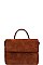 SQUARE CLASSY FLAP SATCHEL WITH LONG STRAP