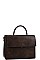 SQUARE CLASSY FLAP SATCHEL WITH LONG STRAP