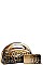 LEOPARD GRADIENT HANDBAG WITH WALLET