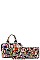 3IN1 OBAMA PAINTING ART BOSTON BAG AND CLUTCH SET