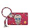 Skull Cuff Graffiti Tassel Clutch