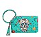 Skull Cuff Graffiti Tassel Clutch