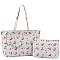 Monogram Cherry 3-in-1 Shopper Set