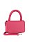Fashion Flap over Top Handle Satchel