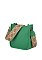 Aztec Guitar Strap Hobo Crossbody Bag