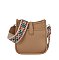 Aztec Guitar Strap Hobo Crossbody Bag
