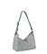 Rhinestone Studded Denim Hobo Shoulder Bag