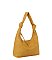 Knotted Handle Detail Hobo Shoulder Handbag