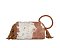 Calf Hair Cow Printed Fringe Cuff Handle Clutch
