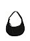 Faux Suede Shoulder Bag