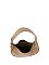Faux Suede Shoulder Bag