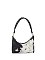 Calf Hair Cow Printed Bucket Shoulder Bag