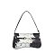 Cow Calf Hair Flap Shoulder bag