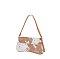 Cow Calf Hair Flap Shoulder bag