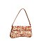 Printed Calf Hair Flap Shoulder bag