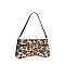 Printed Calf Hair Flap Shoulder bag