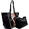 JY0116-LP Aztec Theme Stud 2 in 1 Tote