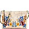 JY0148-LP Flower Embroidery Bohemian Clutch Cross Body