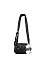 Bag Charm Puffy Woven Crossbody Bag