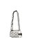 Bag Charm Puffy Woven Crossbody Bag