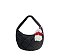 Bag Charm Puffy Woven Hobo Shoulder Bag