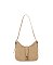 Faux Suede Shoulder Bag