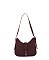 Faux Suede Shoulder Bag