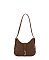 Faux Leather Shoulder Bag