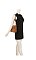 Faux Suede Buckle Shoulder Bag