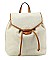 FASHION STRAW TEXTURE CUTE DESIGN BACKPACK