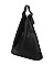 BUCKLED SMOOTH TEXTURE HOBO BAG