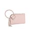 Fashion Cuff Handle Tassel Wristlet Clutch