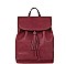 FASHION MODERN TASEEL LEATHER BACKPACK