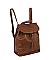 FASHION MODERN TASEEL LEATHER BACKPACK