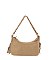 Faux Suede Fringe Shoulder Bag