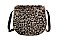 FASHION SOFT LEOPARD FURRY CROSSBODY BAG