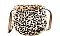 FASHION SOFT LEOPARD FURRY CROSSBODY BAG