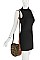 FASHION SOFT SNAKE FURRY CROSSBODY BAG