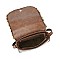 FASHION SOFT SNAKE FURRY CROSSBODY BAG
